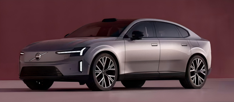 Volvo ES90 Imágenes oficiales filtradas: rango de 700 km, arquitectura de 800V, equipada con Lidar, debuts el 5 de marzo