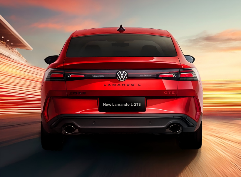 ¡Equipado con el mismo motor de 2.0t que el GTI GOLF! Renderizó imágenes del nuevo Volkswagen Lamando L GTS presentado.