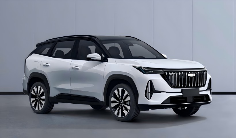 Imágenes teaser de la nueva Boyue L de Geely Lanzada, que presentará un sistema de tecnología AI de dominio completo