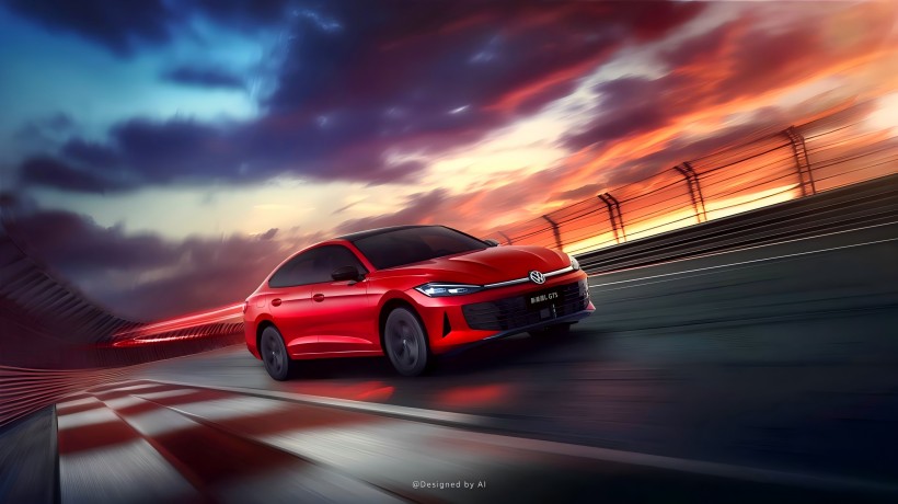 Ambiente deportivo más fuerte: más representaciones del nuevo Volkswagen Lingdu L GTS equipado con un motor de 2.0t