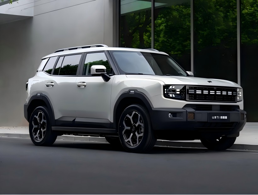 Imagen oficial de la versión de tracción en las cuatro ruedas Jiexun Shanhai T1: estrenándose en el Show / Lanzamiento de Shanghai en mayo, CLTC Pure Electric Rango de 220 km