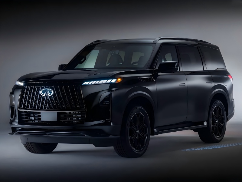 Kit exterior negro / 3.5T V6 Power - Imágenes oficiales de la versión deportiva Infiniti QX80 2026
